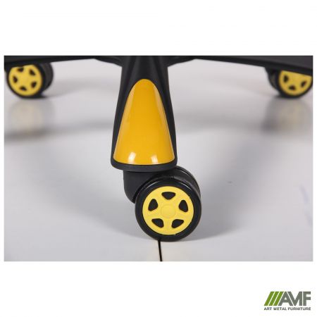Фото 18 - Кресло VR Racer Radical Wrex черный/желтый 