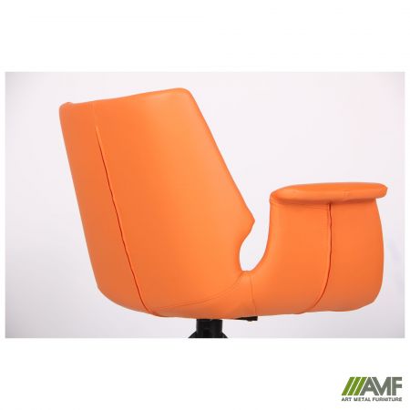 Фото 11 - Кресло Vert orange leather 