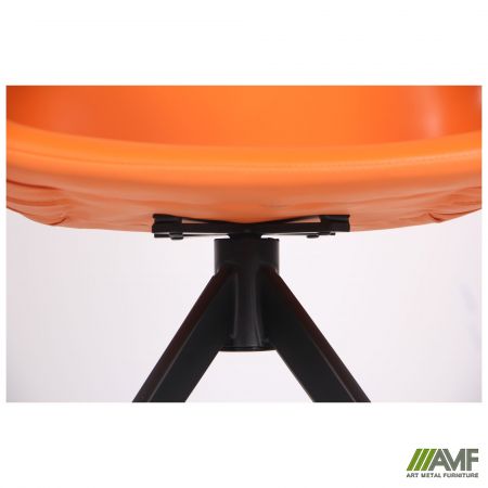 Фото 12 - Кресло Vert orange leather 