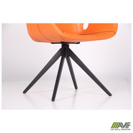 Фото 13 - Кресло Vert orange leather 