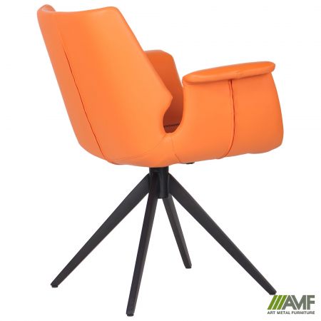 Фото 5 - Кресло Vert orange leather 