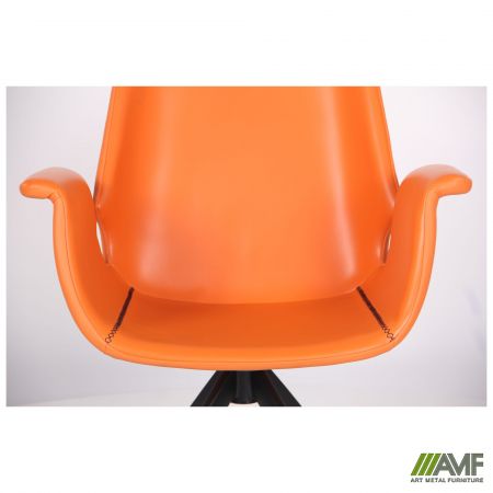 Фото 7 - Кресло Vert orange leather 