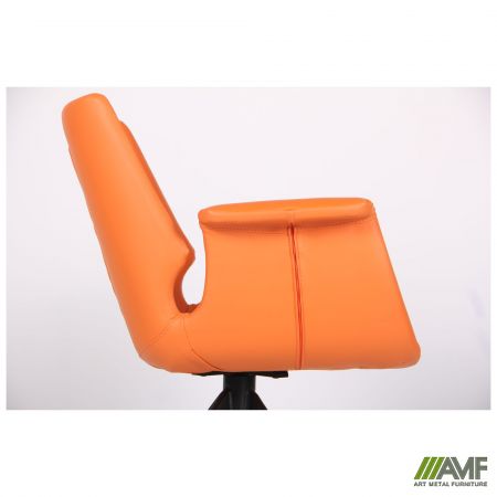 Фото 9 - Кресло Vert orange leather 