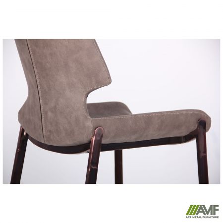 Фото 11 - Барный стул Noir brass/ basalt
