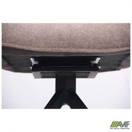 Фото 11 - Кресло поворотное Maryland черный/меланж латте/cowboy базальт