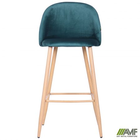 Фото 3 - Барный стул Bellini бук/green 