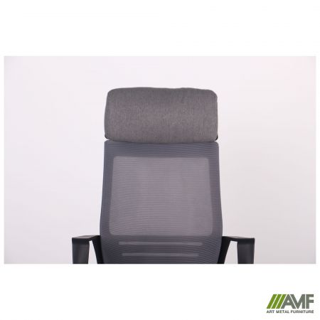 Фото 6 - Кресло Twist black серый 