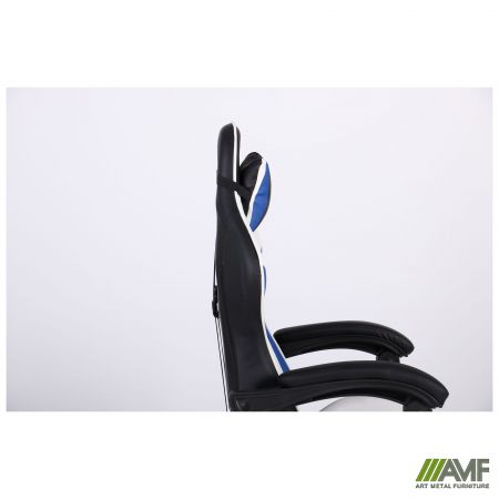 Фото 14 - Кресло VR Racer Dexter Frenzy черный/синий 