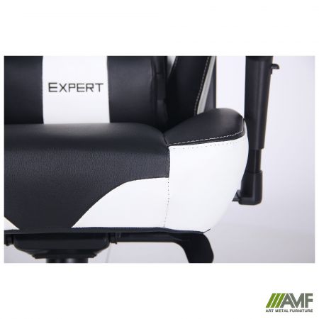 Фото 12 - Кресло VR Racer Expert Superb черный/белый 