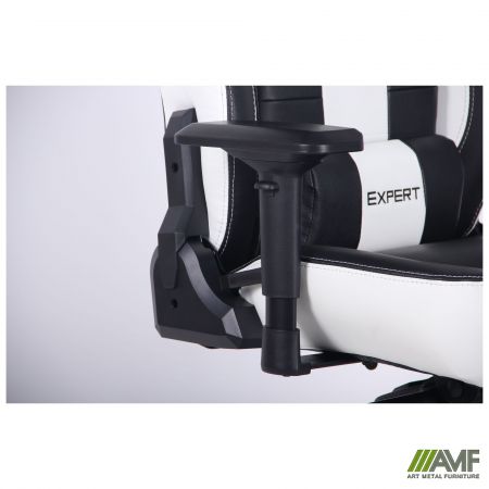 Фото 14 - Кресло VR Racer Expert Superb черный/белый 