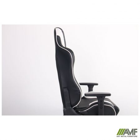 Фото 11 - Кресло VR Racer Expert Idol черный/белый 