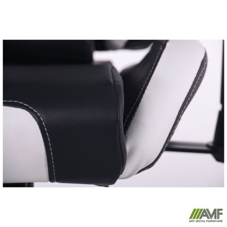 Фото 12 - Кресло VR Racer Expert Mentor черный/белый 