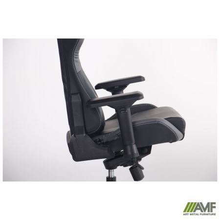 Фото 12 - Кресло VR Racer Expert Lord черный/серый 