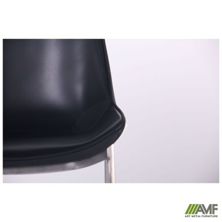 Фото 7 - Барний стілець Blanc black leather 