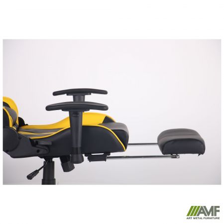Фото 11 - Кресло VR Racer Dexter Rumble черный/желтый 