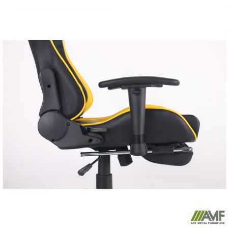 Фото 16 - Кресло VR Racer Dexter Rumble черный/желтый 