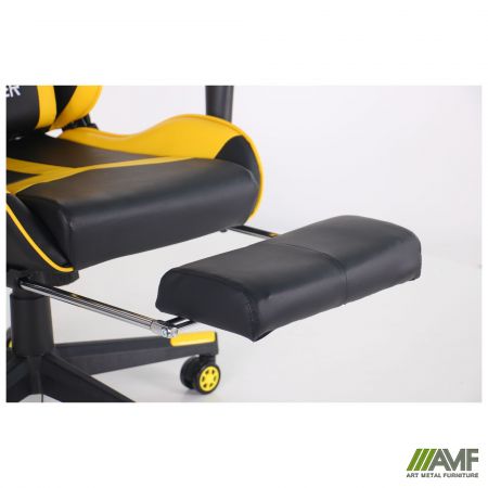 Фото 17 - Кресло VR Racer Dexter Rumble черный/желтый 
