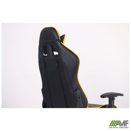 Фото 19 - Кресло VR Racer Dexter Rumble черный/желтый 