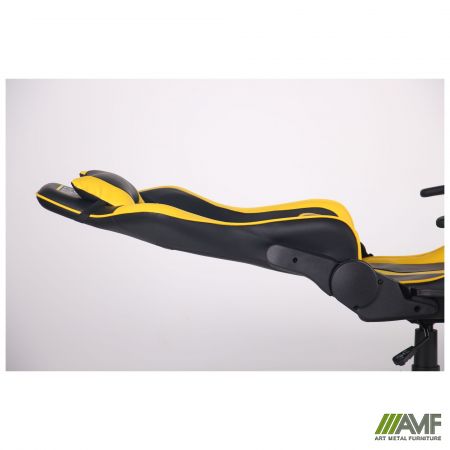 Фото 9 - Кресло VR Racer Dexter Rumble черный/желтый 