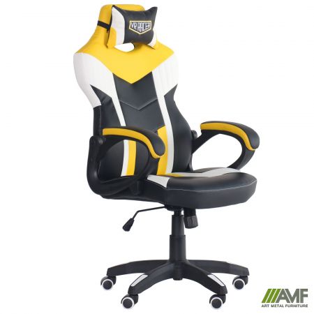 Фото 1 - Кресло VR Racer Dexter Jolt черный/желтый 