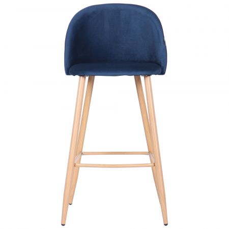 Фото 3 - Барный стул Bellini бук/blue 