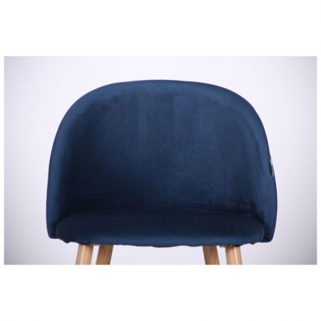 Фото 6 - Барный стул Bellini бук/blue 