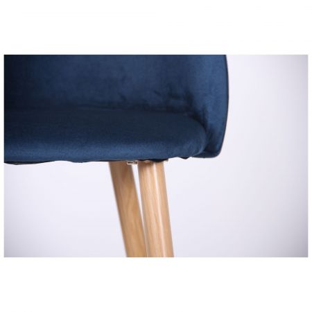 Фото 10 - Барный стул Bellini бук/blue 