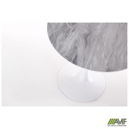 Фото 6 - Стол обеденный Allure Marble / White 