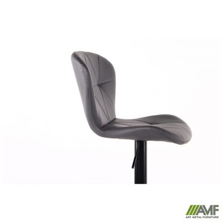 Фото 12 - Барный стул Vensan PU Gray / Black 