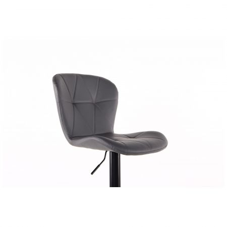 Фото 8 - Барный стул Vensan PU Gray / Black 