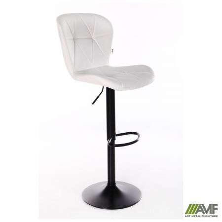Фото 1 - Барный стул Vensan PU White / Black 