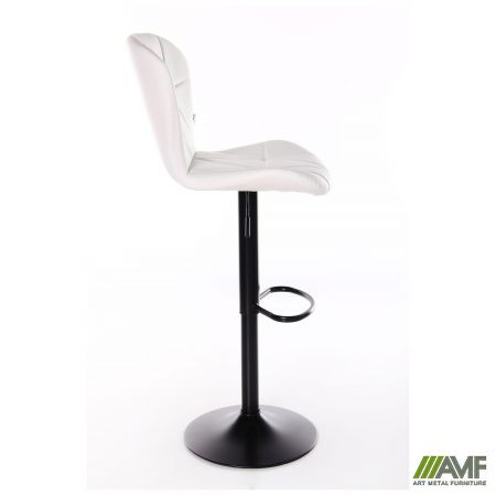Фото 3 - Барный стул Vensan PU White / Black 