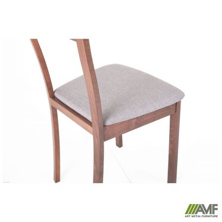 Фото 7 - Стул обеденный Ричард орех светлый/серый