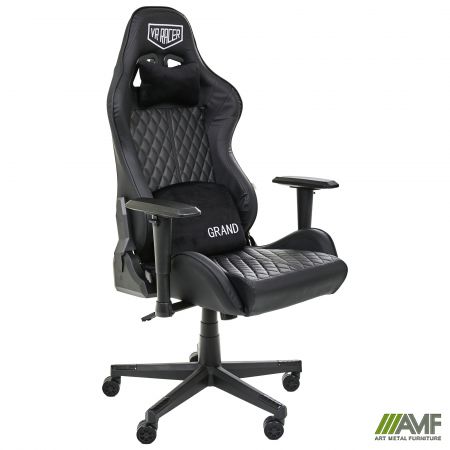 Фото 1 - Крісло VR Racer Original Grand чорний 