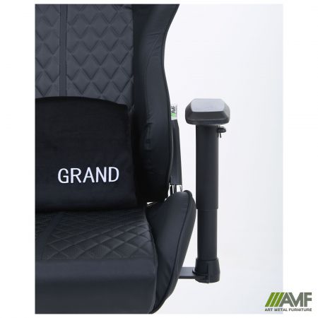 Фото 12 - Крісло VR Racer Original Grand чорний 