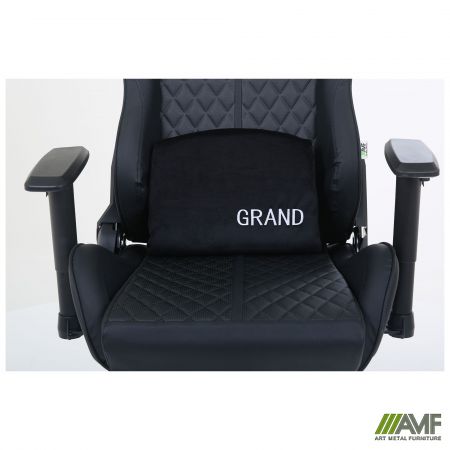 Фото 9 - Крісло VR Racer Original Grand чорний 