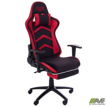 Фото 1 - Кресло VR Racer Textile Craft черный/красный 