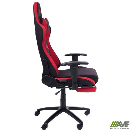 Фото 3 - Кресло VR Racer Textile Craft черный/красный 