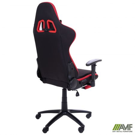 Фото 5 - Кресло VR Racer Textile Craft черный/красный 