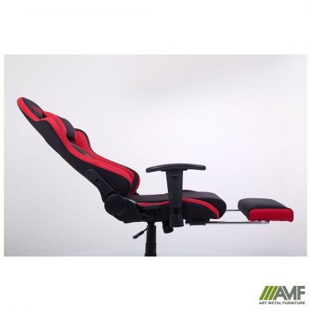 Фото 6 - Кресло VR Racer Textile Craft черный/красный 