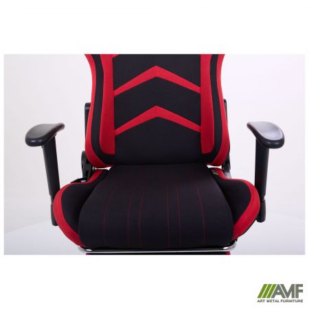 Фото 7 - Кресло VR Racer Textile Craft черный/красный 
