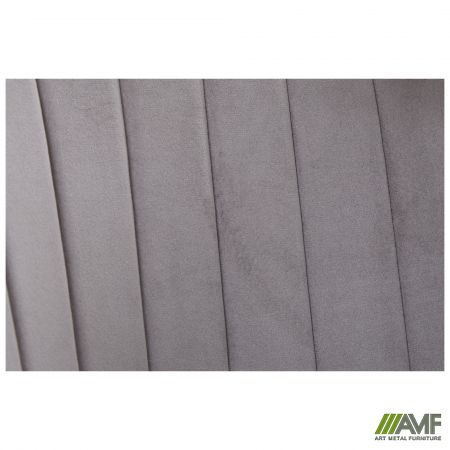 Фото 9 - Кресло обеденное Paula вельвет серый