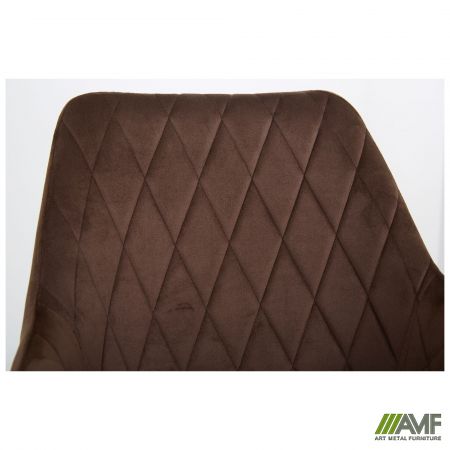 Фото 11 - Кресло обеденное Venera, вельвет коричневый