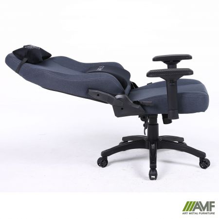Фото 6 - Крісло геймерське VR Racer Textile Darrius чорний 
