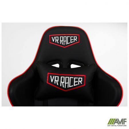 Фото 8 - Крісло геймерське VR Racer Original Aragon чорний/червоний 