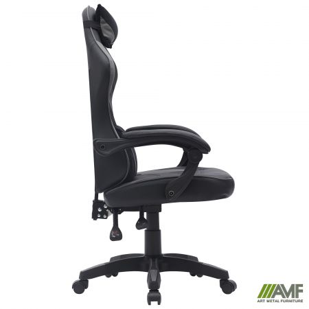 Фото 2 - Кресло геймерское VR Racer Dexter Lambert черный/серый 