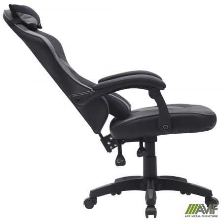 Фото 5 - Кресло геймерское VR Racer Dexter Lambert черный/серый 