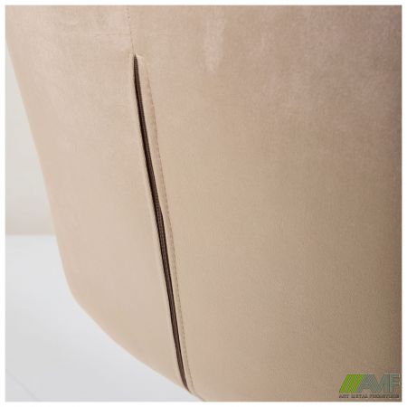 Фото 10 - Кресло поворотное Jasmin вельвет капучино 