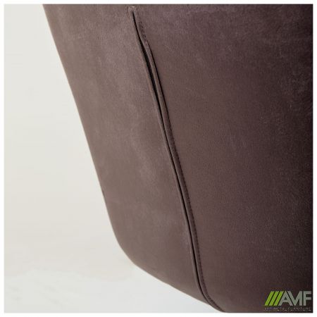 Фото 10 - Крісло поворотне Jasmin вельвет шоколад 