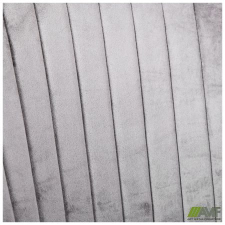 Фото 8 - Кресло Venera-C вельвет теплый серый 